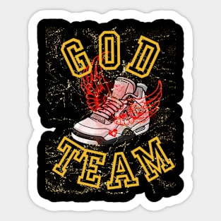 Gods Team Sticker